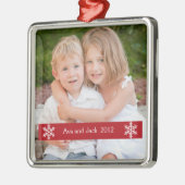 Kerstmis 2012 Foto-keepomwille-versiering Metalen Ornament (Links)