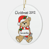 Kerstmis 2012 Ornament met de naam van uw kind (Links)