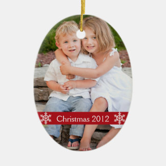 Kerstmis 2012 ornament van de foto-keepomwille