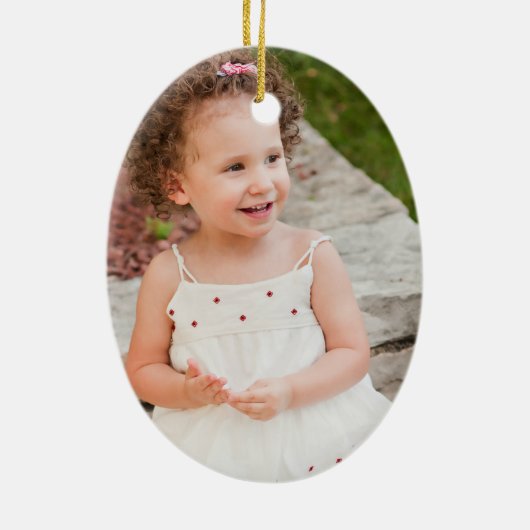 Kerstmis 2012 ornament van de foto-keepomwille (Achterkant)