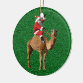 Kerstmis 2013 Hump Day Camel and Santa Keramisch Ornament (Links)