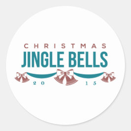 Kerstmis 2015: Stickers van de feestdag in Jingle