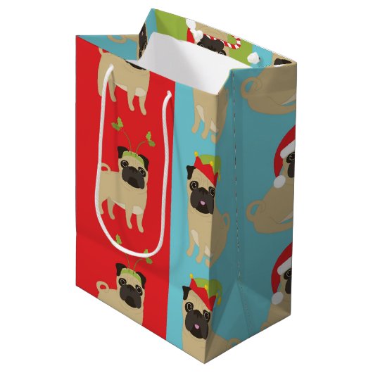 Kerstmis 2016 (1) medium cadeauzakje (Voorkant Gekanteld)