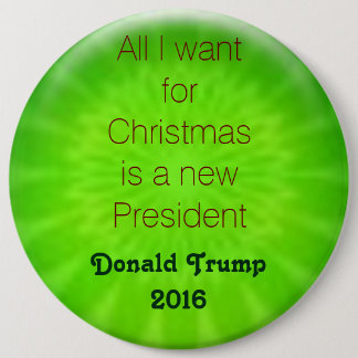 Kerstmis 2016 ronde button 6,0 cm