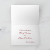 Kerstmis 2017 J & D 2 van Florida Feestdagen Kaart (Binnen)