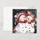 Kerstmis 2019002 bedankkaart (Voorkant / Achterkant)