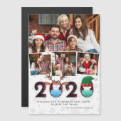 Kerstmis 2020 | Grappige Gekke Maskers & Plaid 4 F (Voorkant / Achterkant)