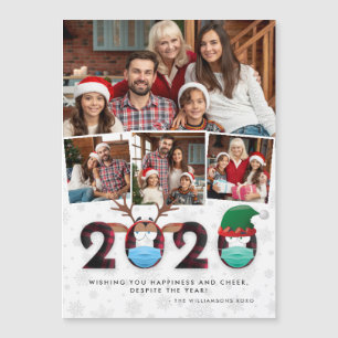 Kerstmis 2020   Grappige Gekke Maskers & Plaid 4 F