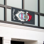 Kerstmis 2020 spandoek (Buitenkant Gebouw)