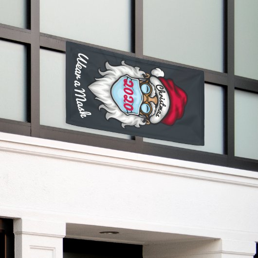 Kerstmis 2020 spandoek (Buitenkant Gebouw)