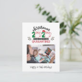 Kerstmis 2020| Waar we gegraven werden Feestdagenkaart (Staand voorkant)