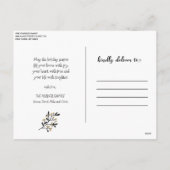 Kerstmis 2020| Waar we gegraven werden Feestdagenkaart (Achterkant)