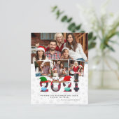 Kerstmis 2021 | Begrotingsvun-maskers en 4 foto's  (Staand voorkant)