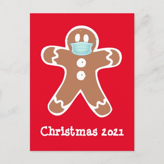 Kerstmis 2021  briefkaart (Voorkant)