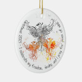 Kerstmis 2021 - Keramisch sieraad Keramisch Ornament (Rechts)