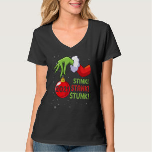 Kerstmis 2021 Stjnk Stankk Stunkk Elf Matc T-shirt
