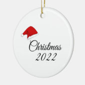 kerstmis 2022 keramisch ornament (Links)