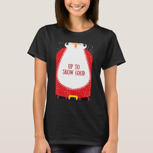 Kerstmis 2022 tot Sneeuwvakantie-Zeeen T-shirt (Voorkant)