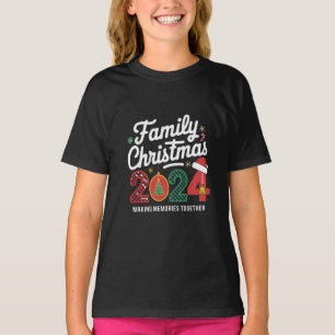 Kerstmis 2024 Familie Matchende Outfit Xmas Squad T-shirt