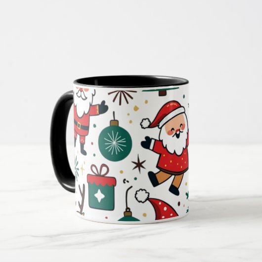 Kerstmis 2024 mok (Voorkant links)