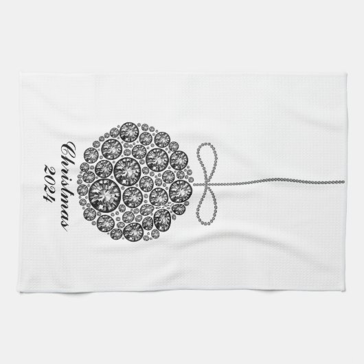 Kerstmis 2024 theedoek (Horizontaal)