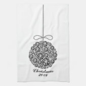 Kerstmis 2024 theedoek (Verticaal)