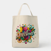Kerstmis 2024 tote bag (Achterkant)