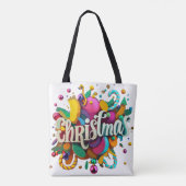 Kerstmis 2024 tote bag (Achterkant)