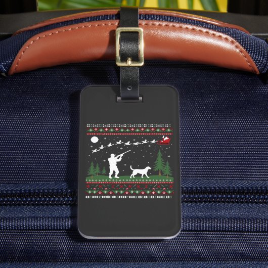 Kerstmis 2025, bagagelabel (Voorkant Insitu 2)