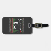 Kerstmis 2025, bagagelabel (Voorkant horizontaal)