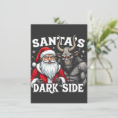 Kerstmis 2025, bedankkaart (Staand voorkant)