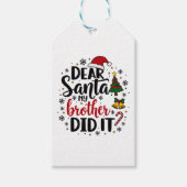Kerstmis 2025, cadeaulabel (Voorkant)