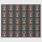 Kerstmis 2025, cadeaupapier (Vlak)