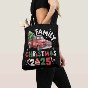Kerstmis 2025 Crew Groep Familie Matching Familie Tote Bag