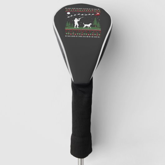 Kerstmis 2025, golfheadcover (Voorkant)
