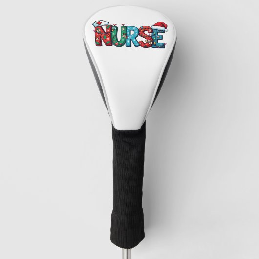 Kerstmis 2025, golfheadcover (Voorkant)