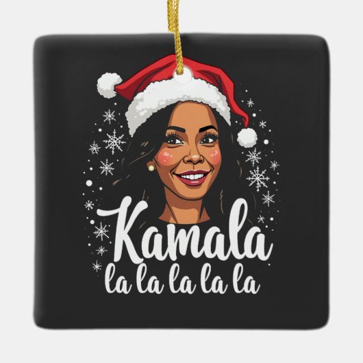 Kerstmis 2025, keramisch ornament (Voorkant)