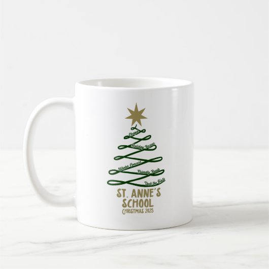 Kerstmis 2025 koffiemok (Links)