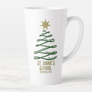 Kerstmis 2025 latte mok