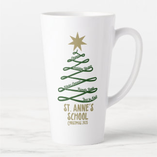 Kerstmis 2025 latte mok