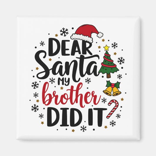 Kerstmis 2025, magneet (Voorkant)