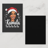 Kerstmis 2025, notitiekaartje (Voorkant / Achterkant)