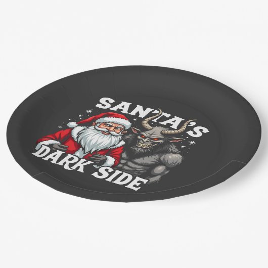 Kerstmis 2025, papieren bordje (Gekanteld)