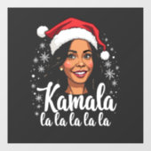 Kerstmis 2025, raamsticker (Vel)