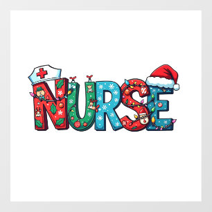 Kerstmis 2025, raamsticker