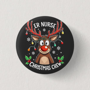 Kerstmis 2025, ronde button 3,2 cm