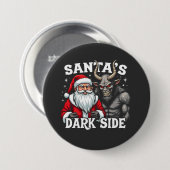 Kerstmis 2025, ronde button 7,6 cm (Voorkant /achterkant)