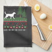 Kerstmis 2025, theedoek (Quarter Fold)