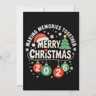 Kerstmis 2026 Familie Maakt Samen Herinneringen Feestdagenkaart