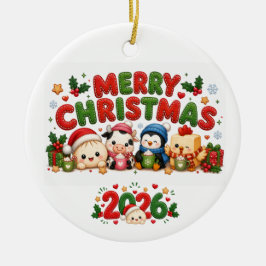 Kerstmis 2026 Keramische Kerstbal Keramisch Ornament